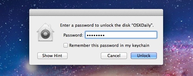 use my password for mac